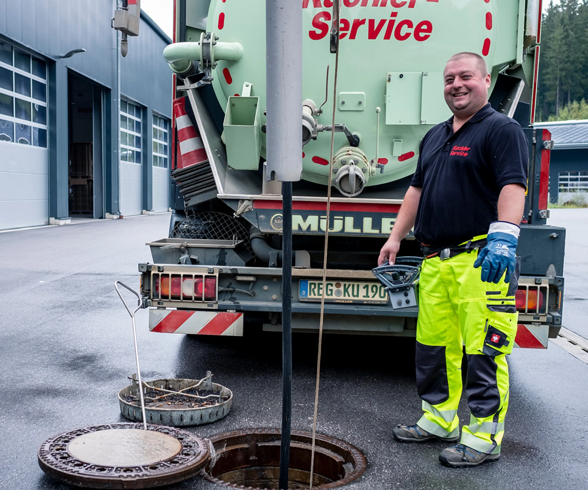 Leistungen von Saugbagger Bad Ems